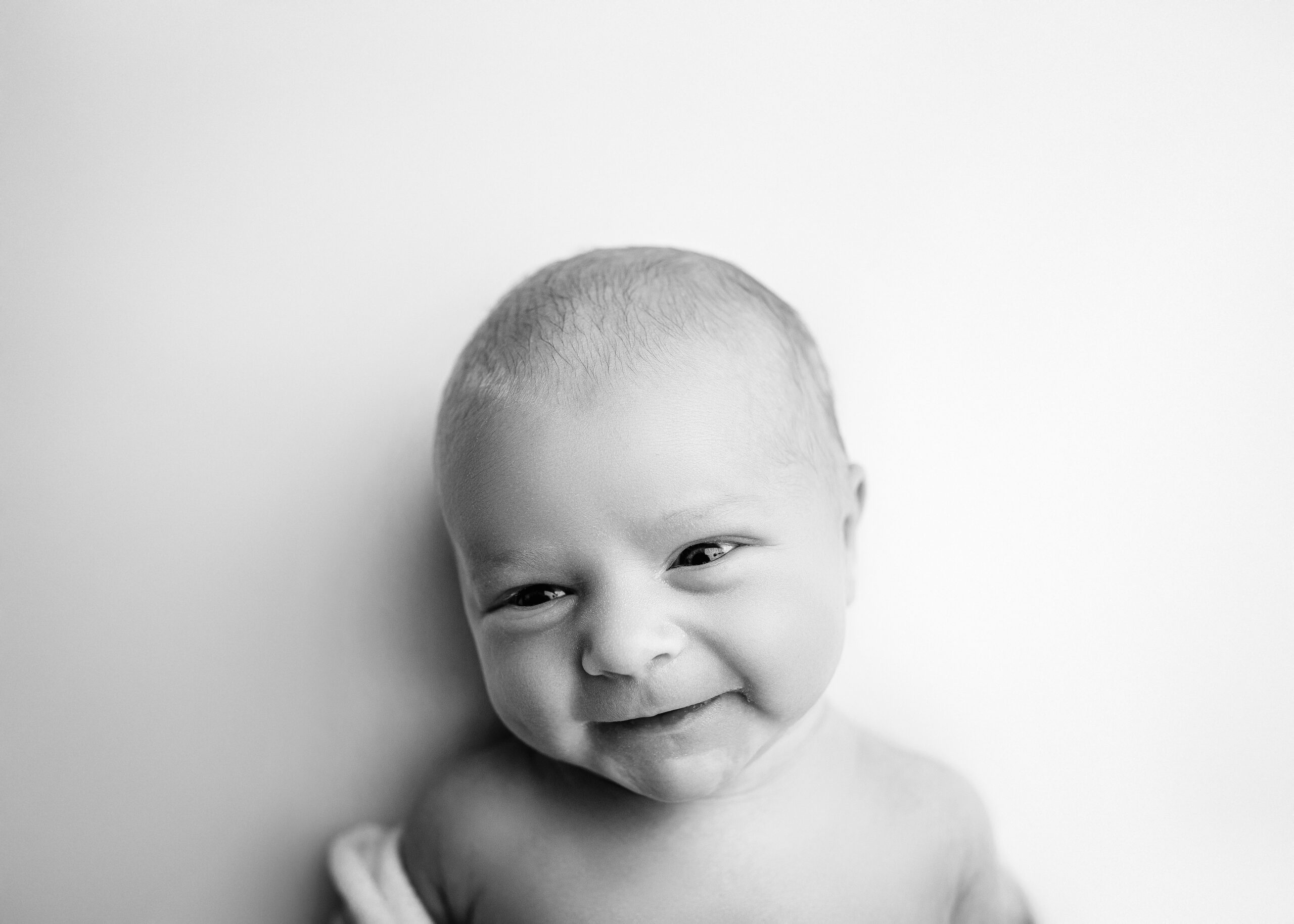 Newborn Photography Awake Personality Portrait